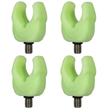 Держатель задний BUTT LOCK 4 шт. флюро зелёный для толстого комля