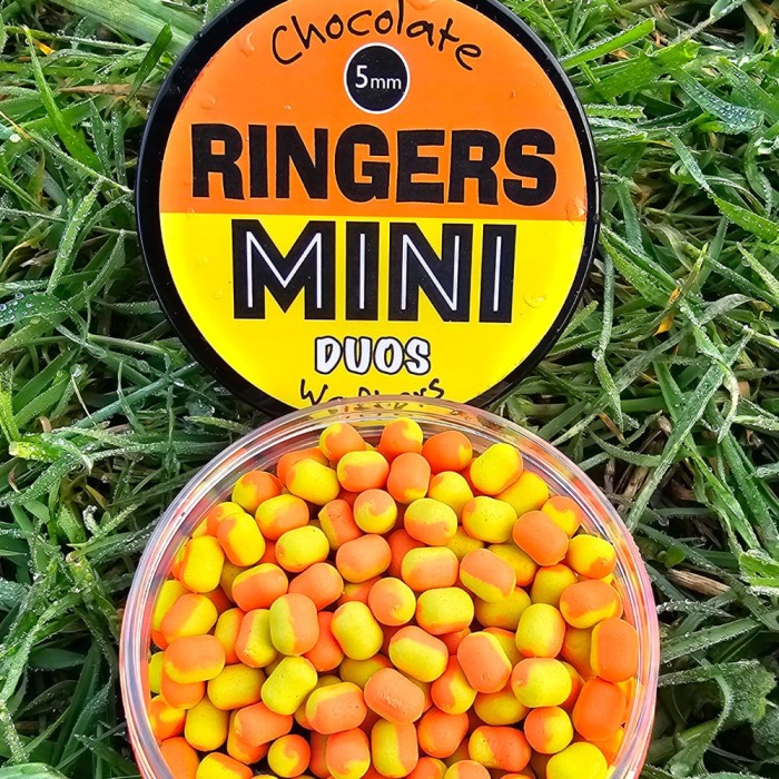 Ringers Duos Wafters Mini 5mm: Yellow-Orange