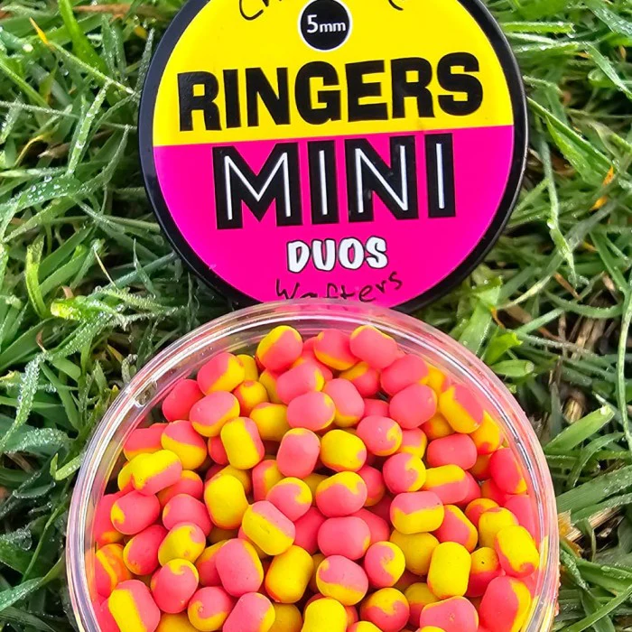 Ringers Duos Wafters Mini 5mm: Yellow-Pink